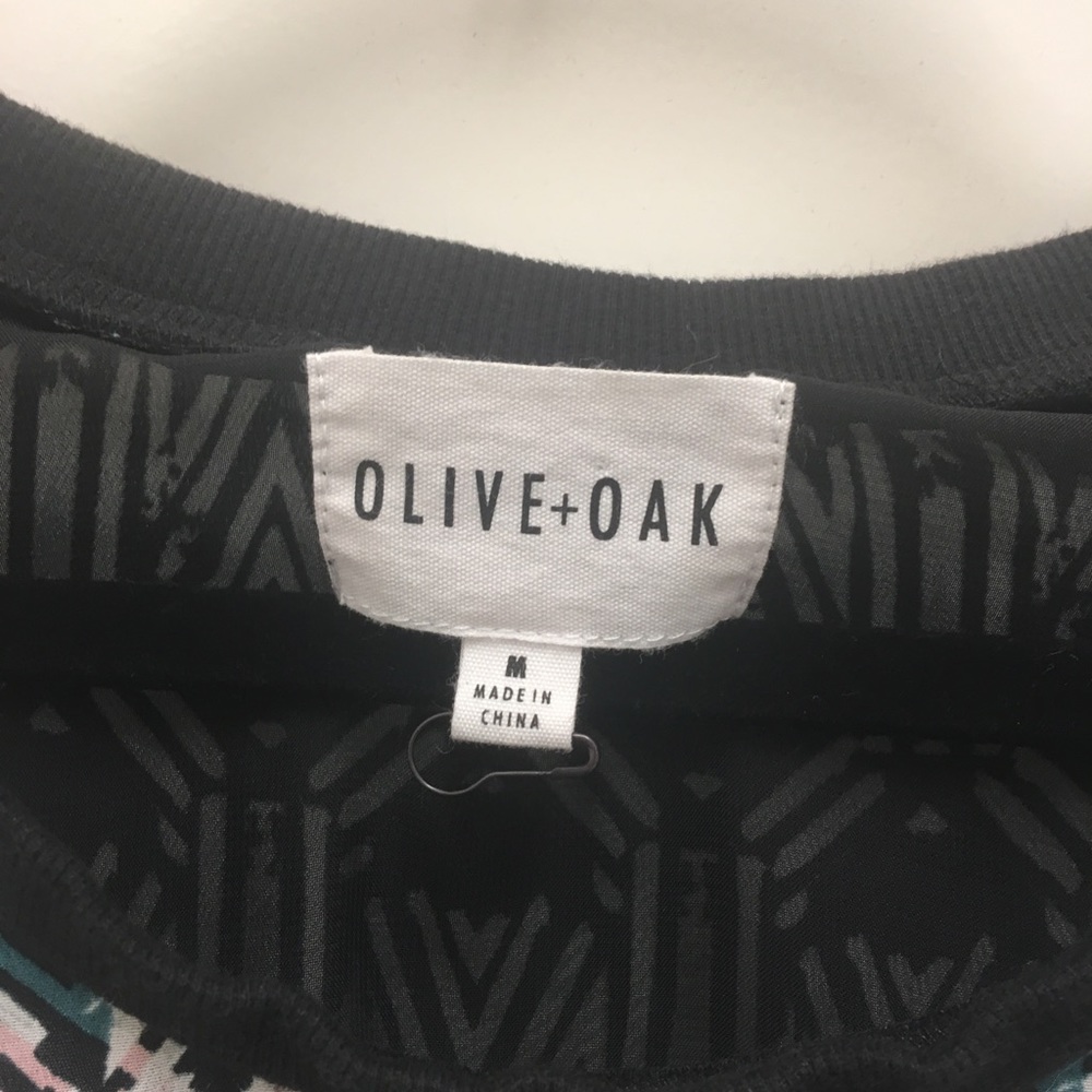 Olive & Oak sleeveless scoop neck mini dress-small - Picture 3 of 3